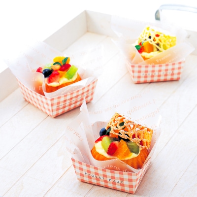 【紙トレー】アラモードトレー パケ・ドゥ(P) 1,000個