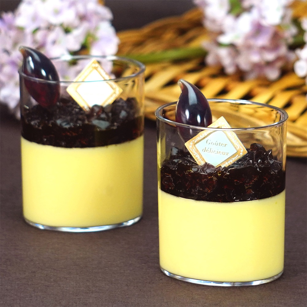 楕円の耐熱カップ】DS ニートハイ 500個【透明なプリンカップ ※耐熱