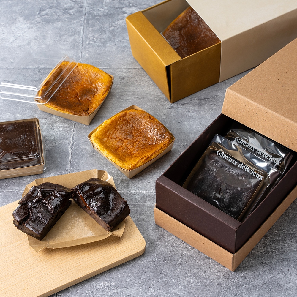 【紙トレー・直置きOK】68角 紙カップWT(クラフト)　3,000個