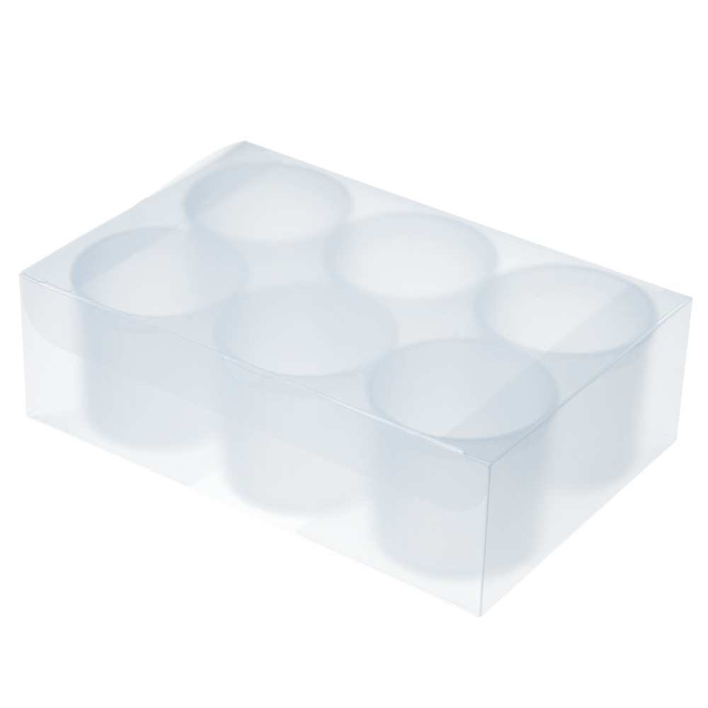 【半透明プラ箱】PPボックス マーブル 6個入り用　200個