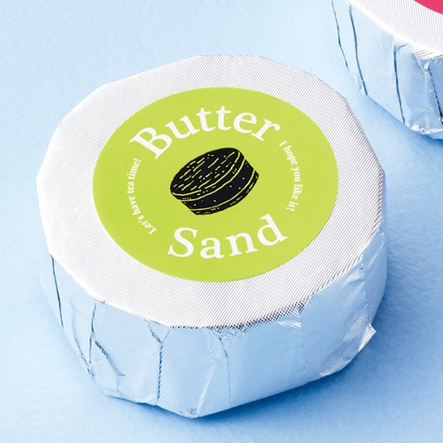 シール】バターサンドシール 黄緑 200枚 | イベントから選ぶ