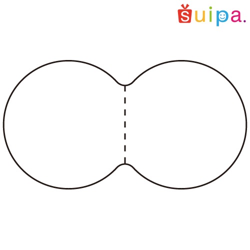 【シール】透明シールミシン目入 40×21（ミリ）　1,000枚【開封便利なミシン目入】