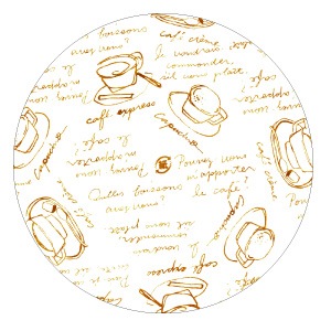 パーチ 125φ×底径75φ カフェキャメル 1,000枚