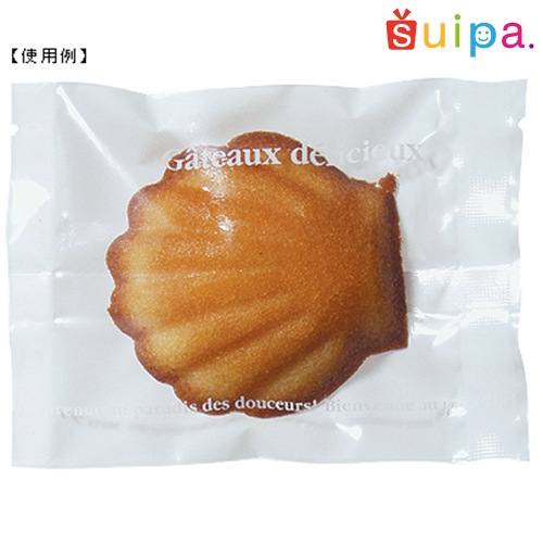 【菓子袋】バリアNY 合掌袋 ガトーホワイト 85×115　2,000枚