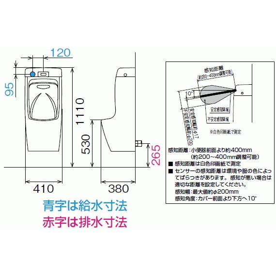 LIXIL��INAX��(�ꥯ���롦���ʥå���)�����󥵡����η����ȡ��뾮�ش�������ʥ������͡��ɳݷ���AWU-507RAMP