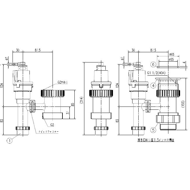LIXIL��INAX�ʥꥯ���롦���ʥå����ˡ��ŵ���������ӿ��񡡥��å����ѡ�1.5�����(40A)��2�������50A���ӿ�ɷ��ѡ�EFH-6MK