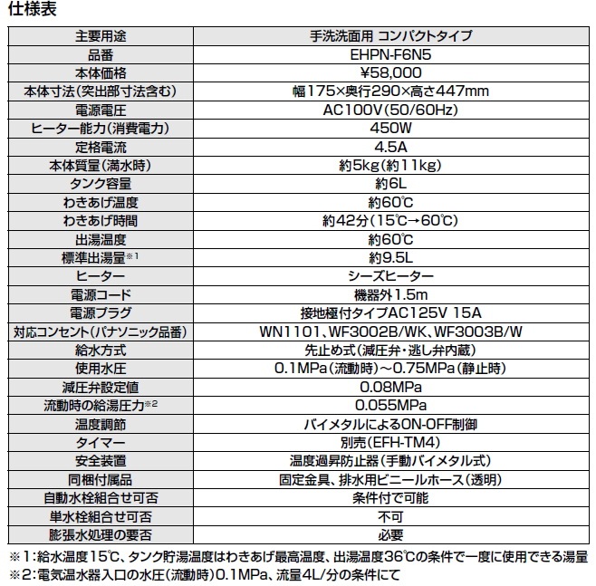 LIXIL��INAX���ŵ�������ץ饹����������6��åȥ롡EHPN-F6N5