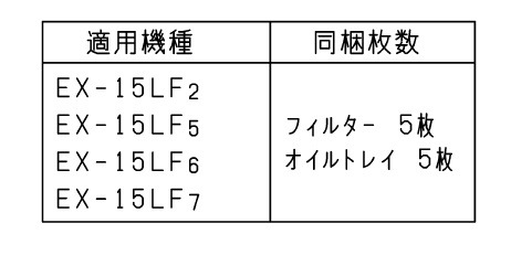 ��ɩ����������ѥե��륿����P-15XF4