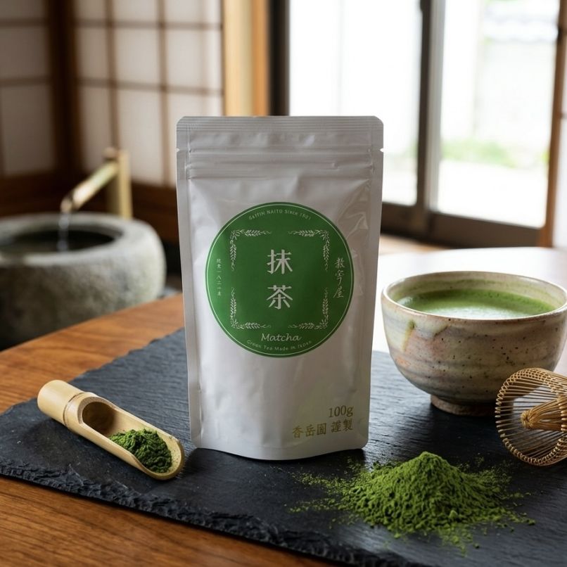 抹茶,香岳園 | 数寄屋内藤陶器店