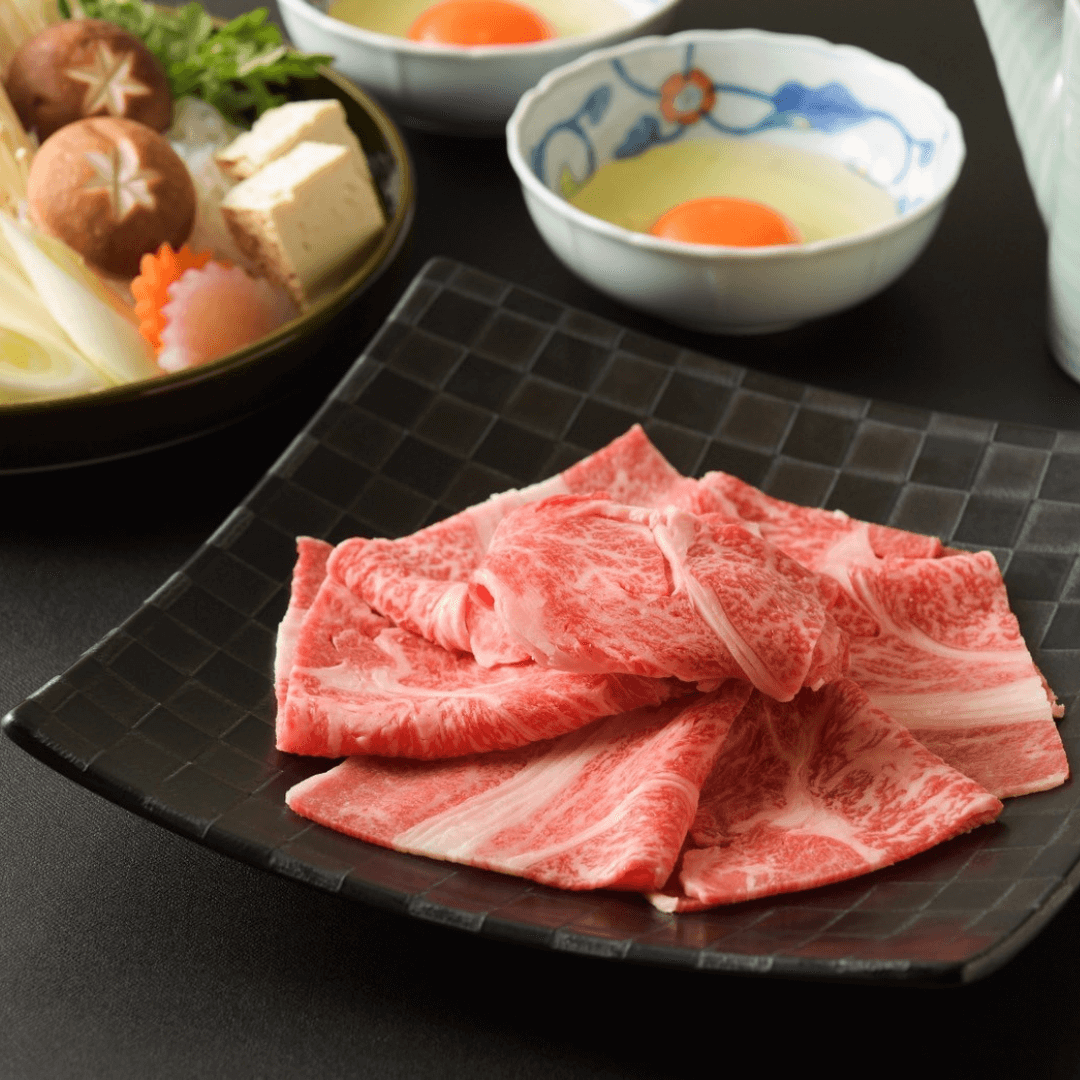 仙台黒毛和牛ロース すき焼き・しゃぶしゃぶ用　400g（3人前）