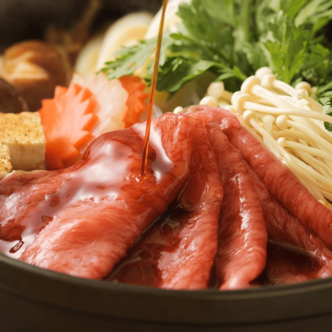 仙台牛リブロース すき焼き・しゃぶしゃぶ用250g（かとうの秘伝のたれセット）