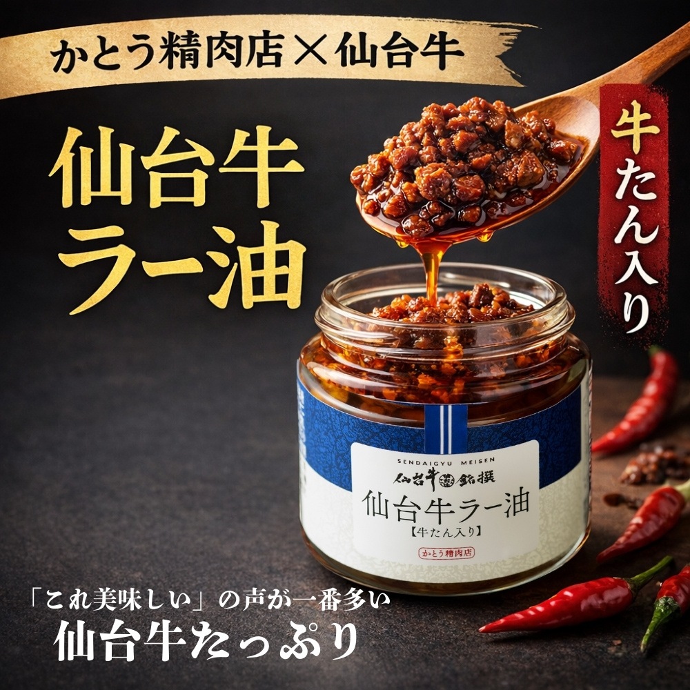 仙台牛ラー油