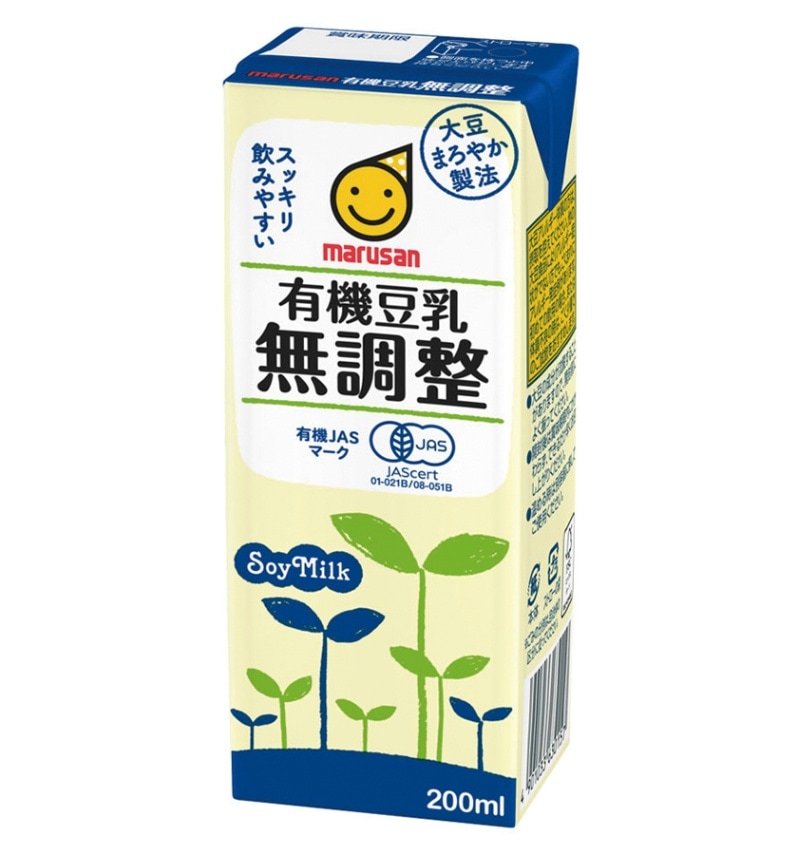 有機豆乳 無調整（200ml）