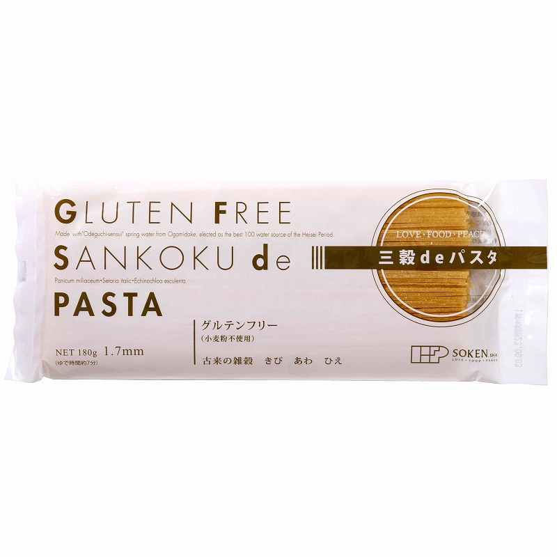 創健社　三穀ｄｅパスタ 180g