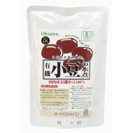 有機小豆の水煮
