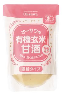 オーサワの有機玄米甘酒（なめらか）