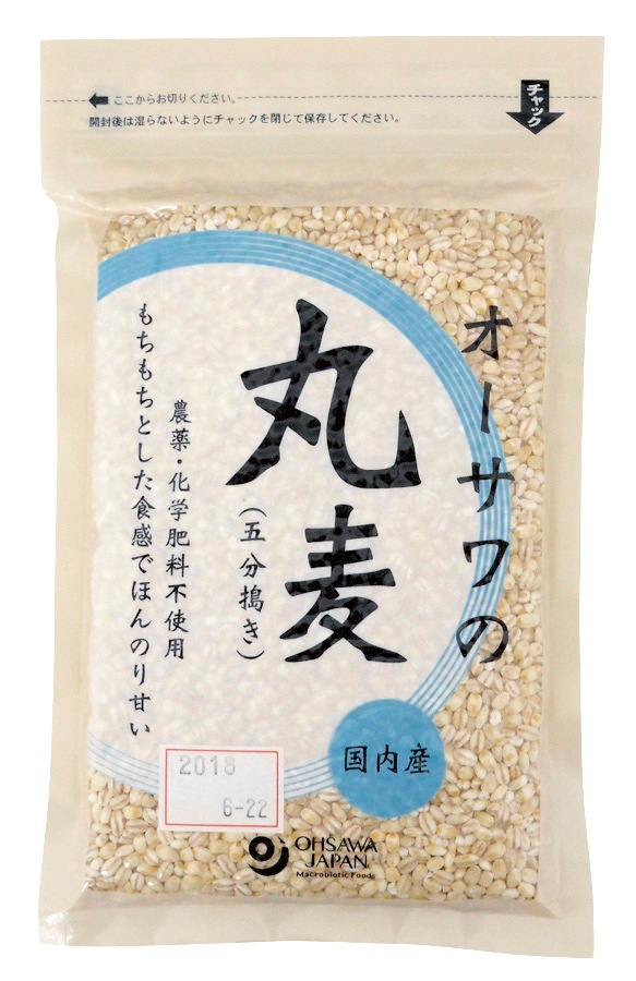 オーサワの丸麦（五分搗き）