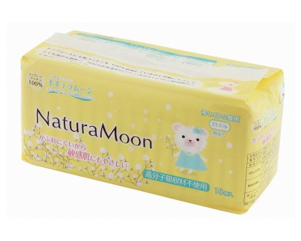 ナチュラムーン　生理用ナプキン（多い日の昼用　羽なし）