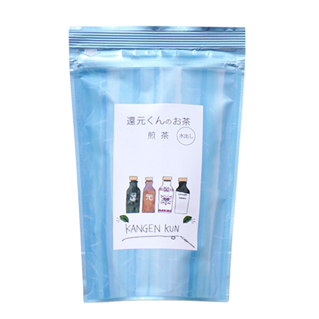 【正規販売代理店_10％ポイント付与！】_還元くんのお茶 煎茶 （5g×20包入り）