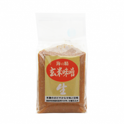 海の精 国産特栽 玄米味噌
