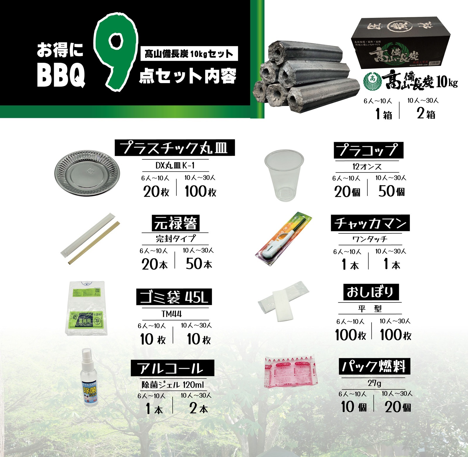 ������̵���ۼ�֤��⻳��ĹúBBQ�������������å�6��~30�͸���