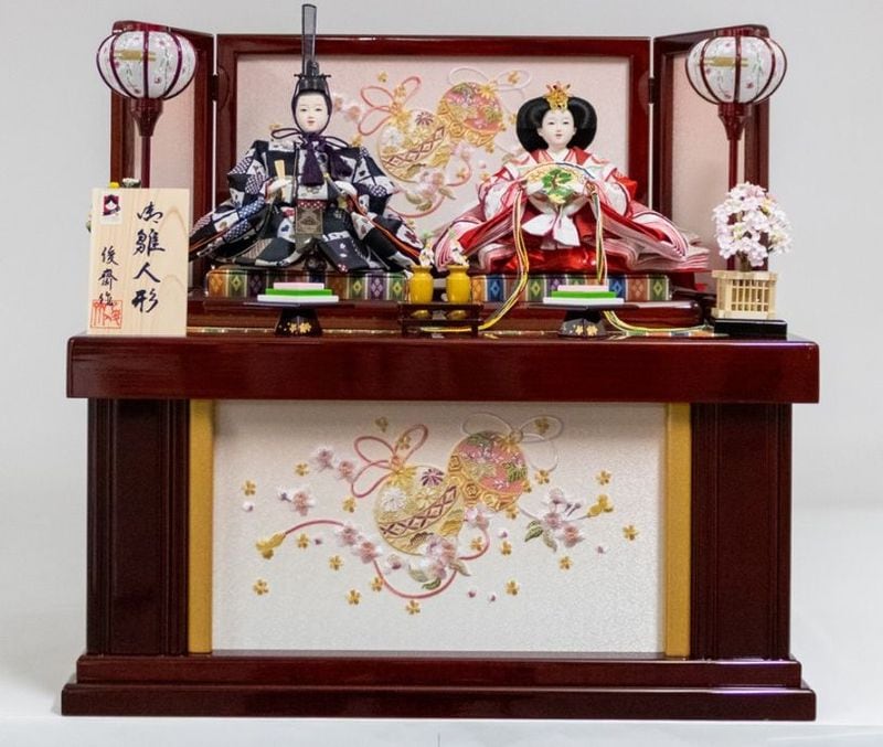 創業明治11年の人形専門店。寿月すみたやの雛人形。収納飾り 俊斎No0801