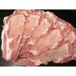 サービス品!!　山梨県産　甲州富士桜ポーク　ロース　200ｇ　（スライス）|豚肉