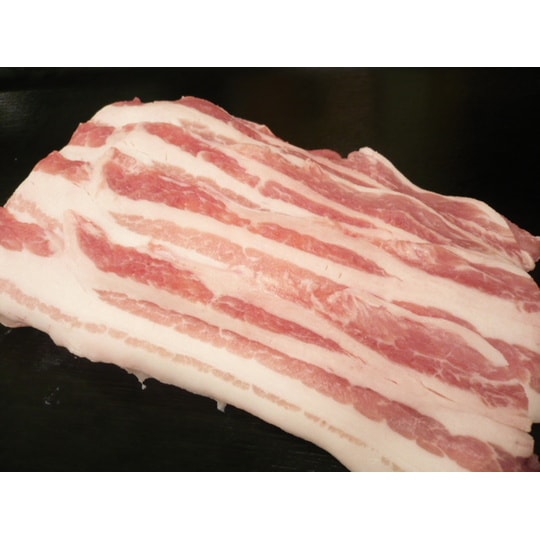 サービス品!! 山梨県産 甲州富士桜ポーク バラ 200g (スライス)