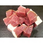 激安!!ペット用　希少　山梨県産　日本鹿肉　角切り　8０g