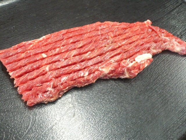 サービス品 国産 牛のサガリ ステーキ 80g