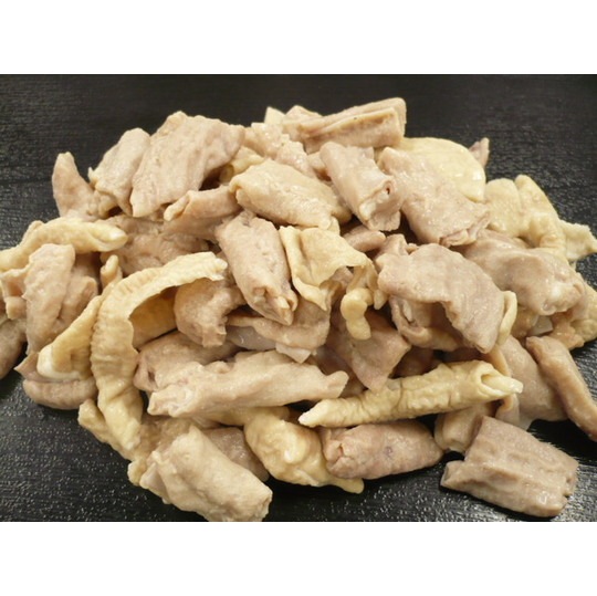 格安!!国産豚のボイルモツ 箱売り カット済み 10kg