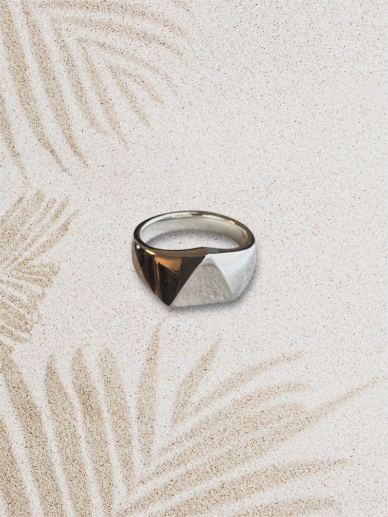 Triangle Signet Ring