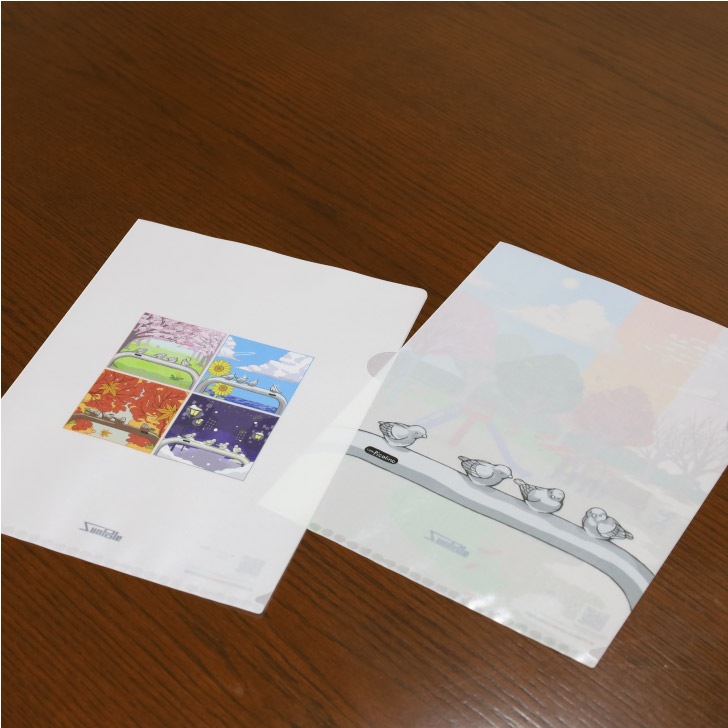 ピコリーノ 紙製クリアファイルA4 デザイン2種10枚セット