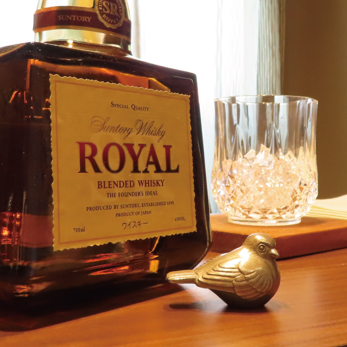 まめピコ 右向き1羽