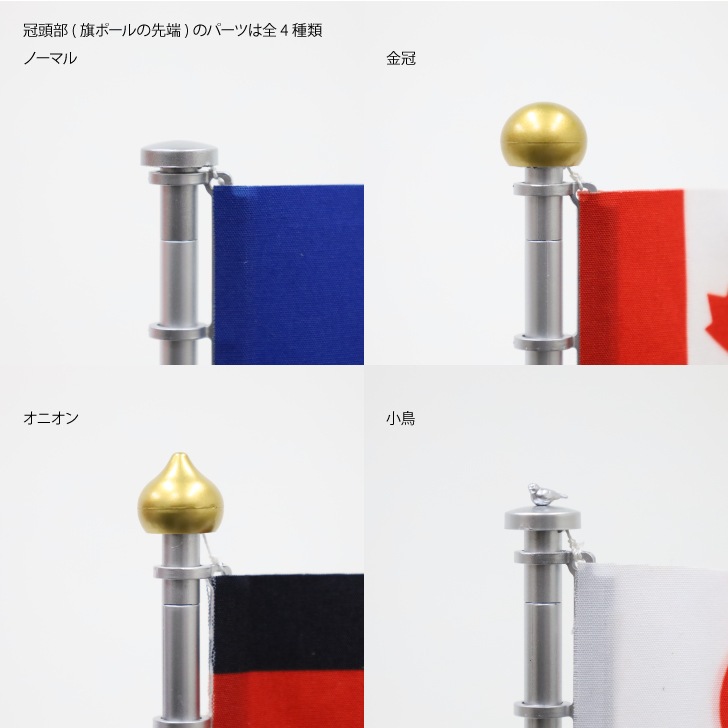 カプセルトイ 1/24旗ポールコレクション＆ピコリーノ【全8種セット】