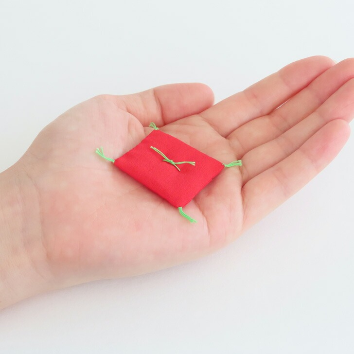 赤座布団ミニ 3.5cm角