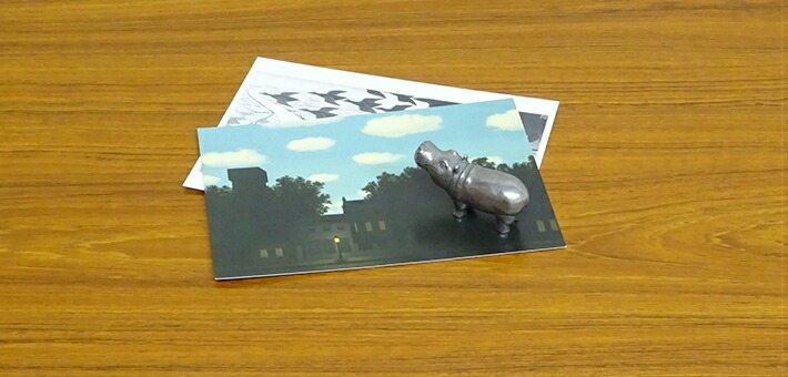 上向きカバ(小)