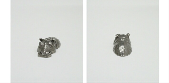 水の中のカバ(小)