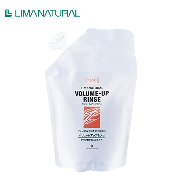 ��ޥʥ����� LIMANATURAL �ܥ�塼�ॢ�åץ����ס� ��� ���ؤ��� 400ml ��ե��� VOLUME-UP RINSE ���� ������