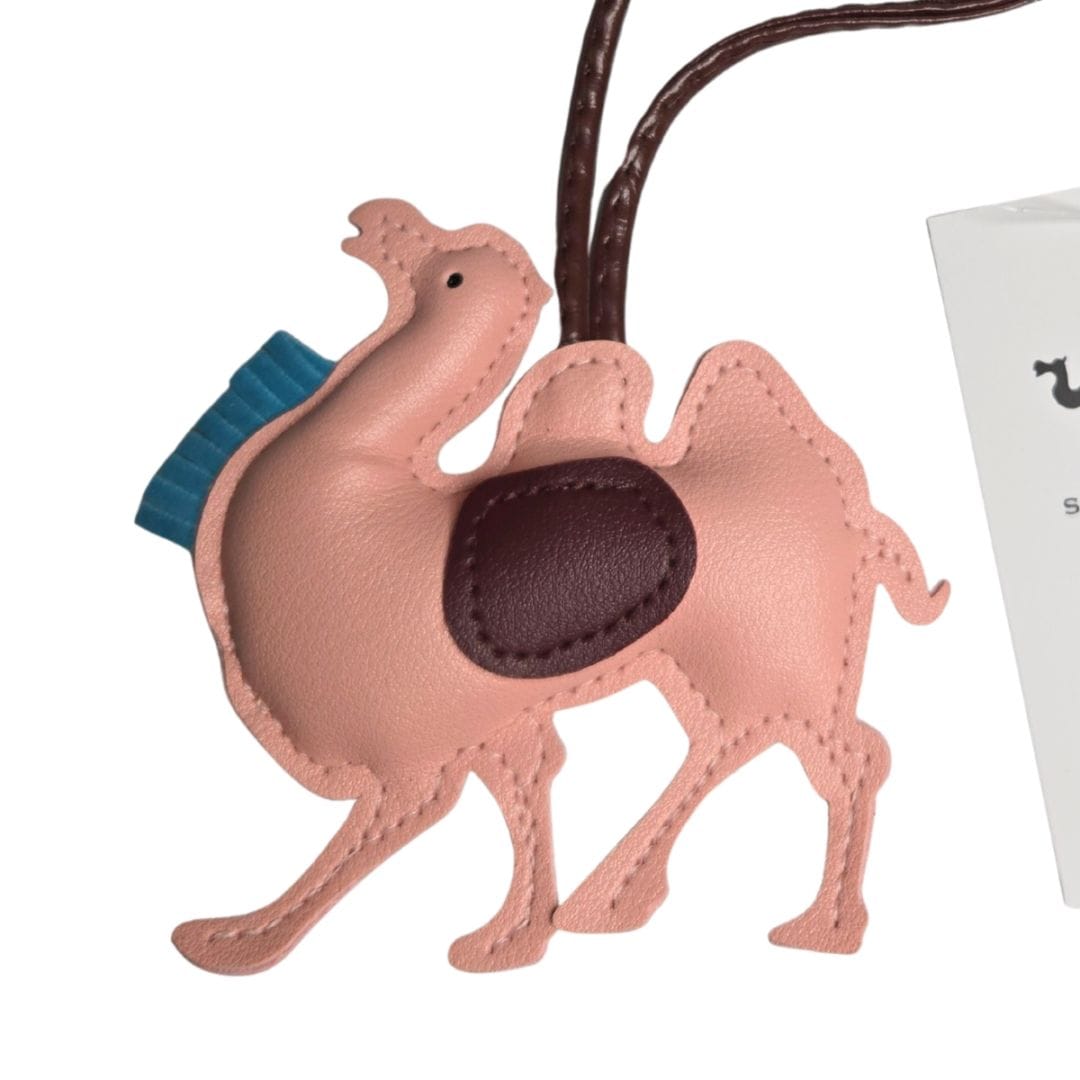 すなば珈琲　バッグチャーム　モカピンク