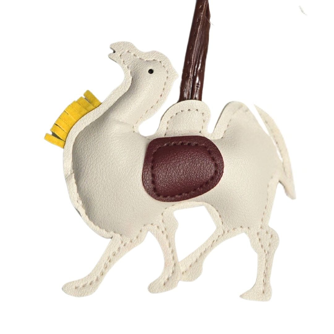 すなば珈琲　バッグチャーム　ホワイト