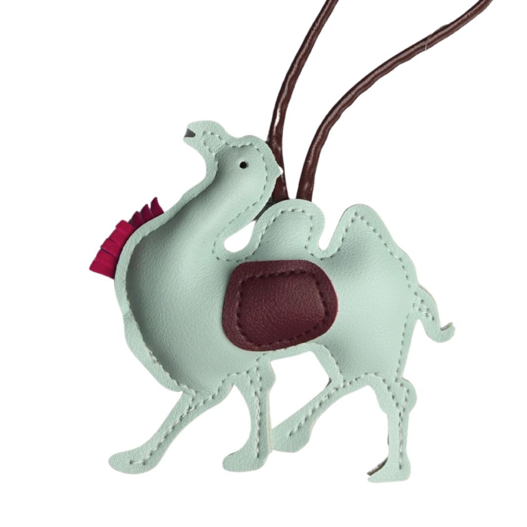 すなば珈琲　バッグチャーム　セージグリーン