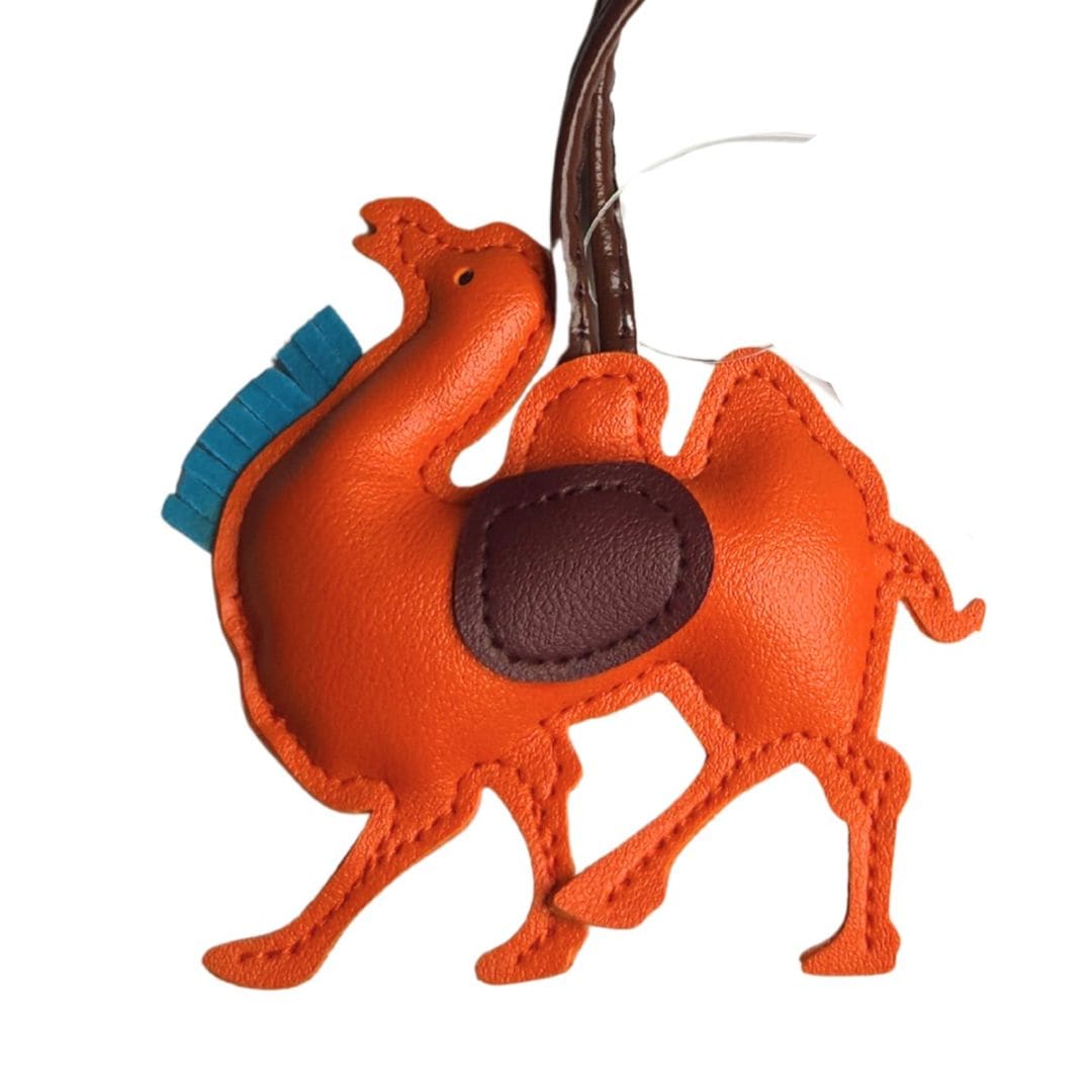 すなば珈琲　バッグチャーム　赤橙