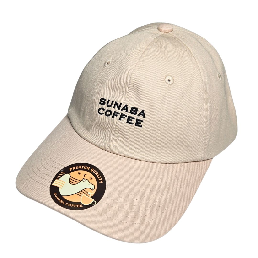 すなば珈琲オリジナルキャップ ベージュ