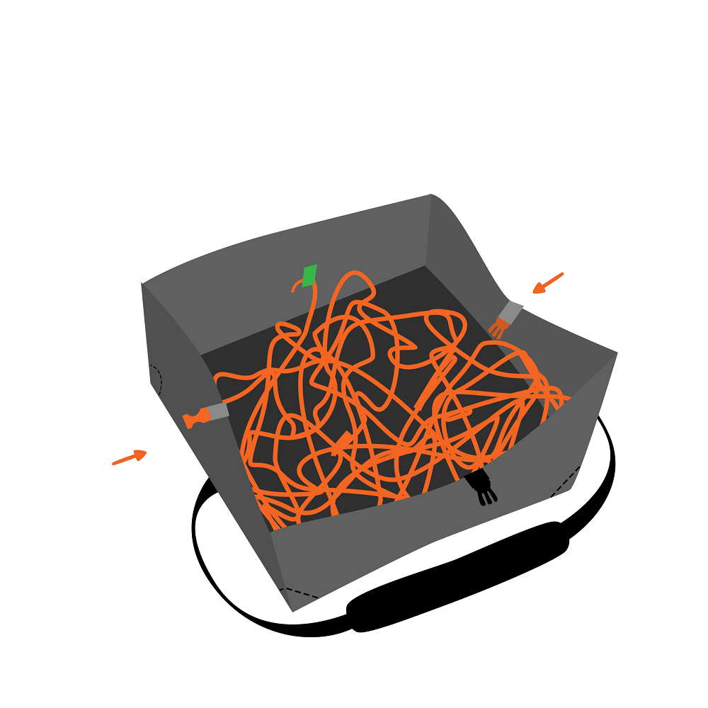 YY Rope Bag Turtle（ロープバッグ タートル）