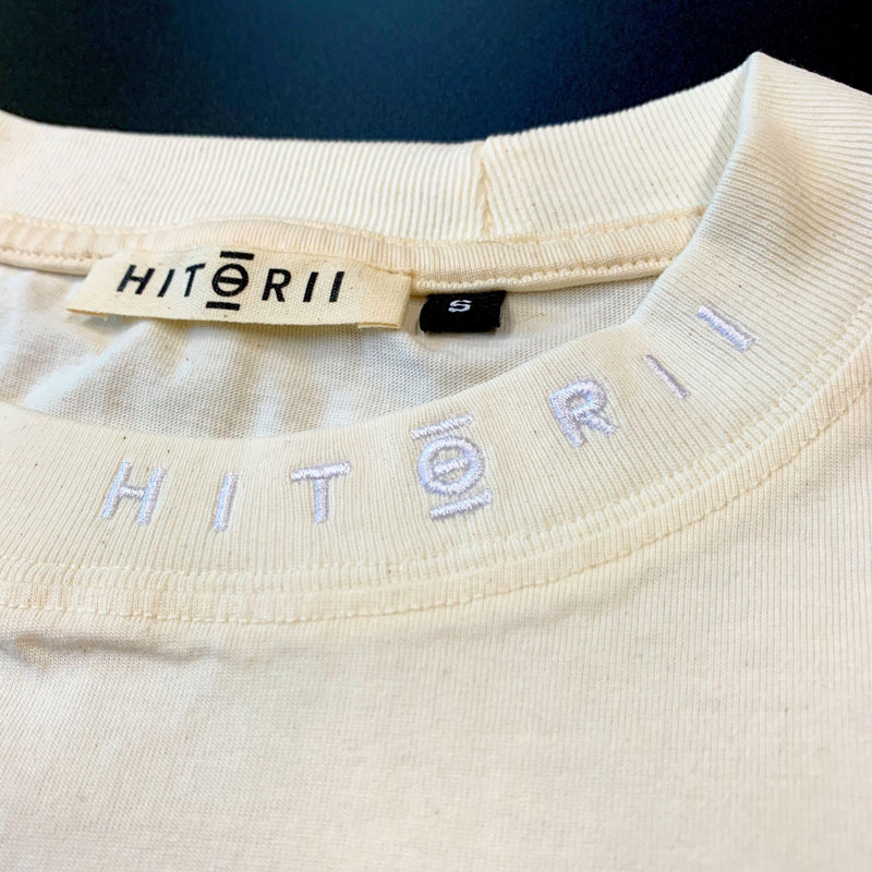 HT Embroidered Mao Oversized Tee  (マオ オーバーサイズ Tシャツ)