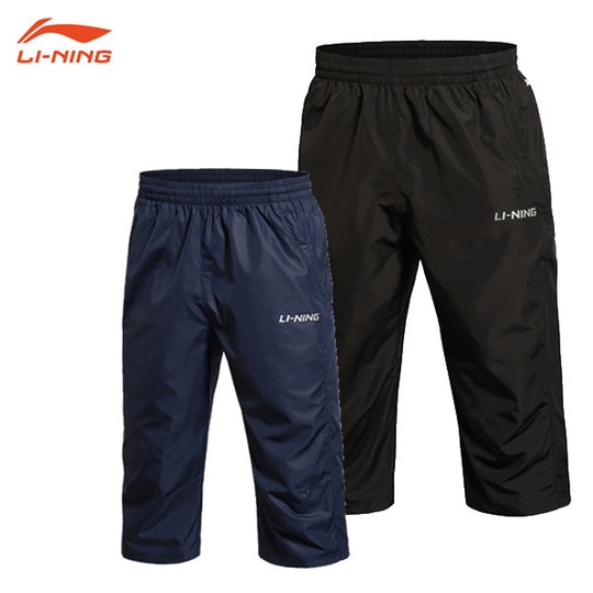 超特価】LI-NING AKQK071 ユニ 7分丈パンツ リーニン【メール便可