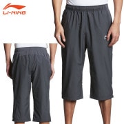 òLI-NING AKQF191 ʬѥ ΢å 3/4 Хɥߥȥ󥦥(ˡ) ꡼˥