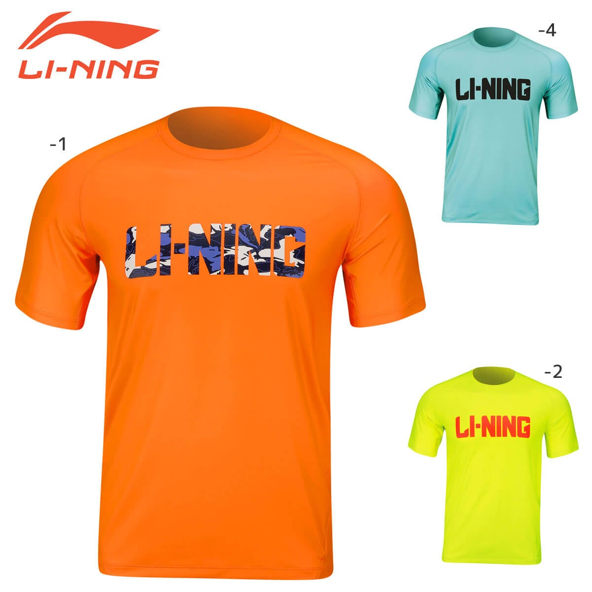 リーニン　Tシャツ　卓球　テニス　バトミントン LI-NING AHSR789 トレーニングTシャツ バドミントンウェア(ユニ