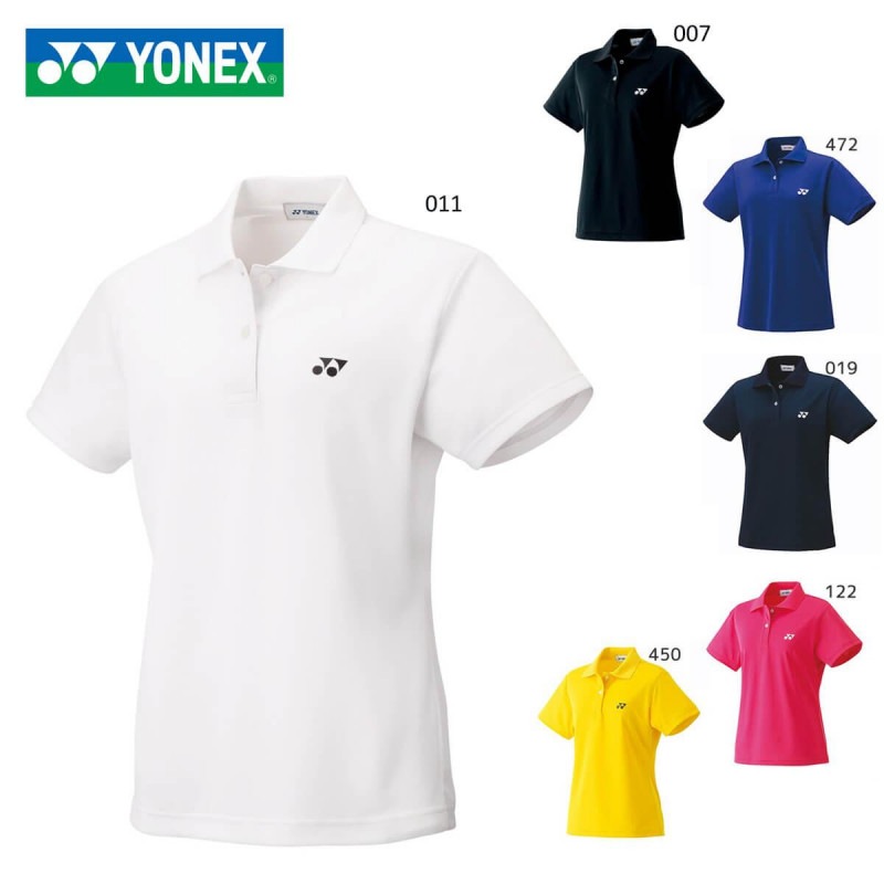 YONEX 4点セット　ラケット、ポロシャツ、スカート、バッグ【女性Mサイズ】 楽天市場】ヨネックス【YONEX】半袖 ポロシャツ ワンポイント 10300